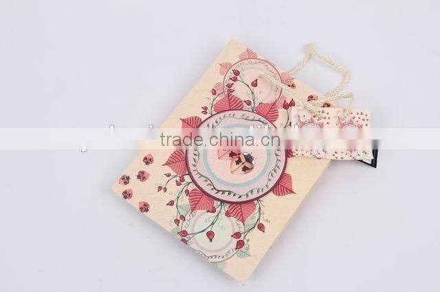 Foldable Printed Gift Bag / Paper Shopping Bag