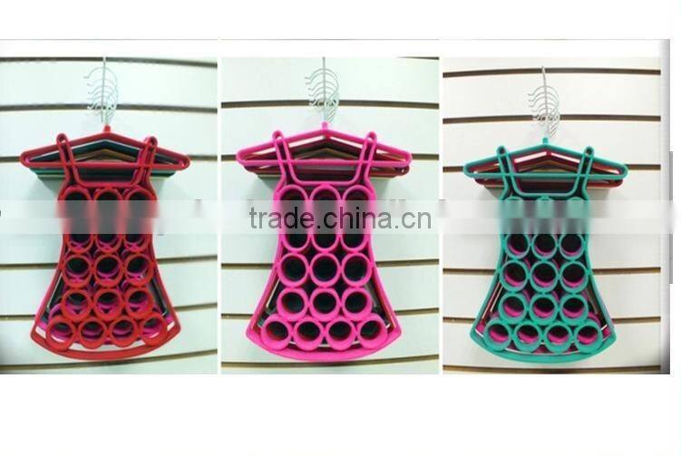 owl/dress/bag shape Multifunctional metal hanger for scarf