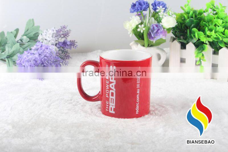 Red Mug Coffee Ceramic Dinnerware