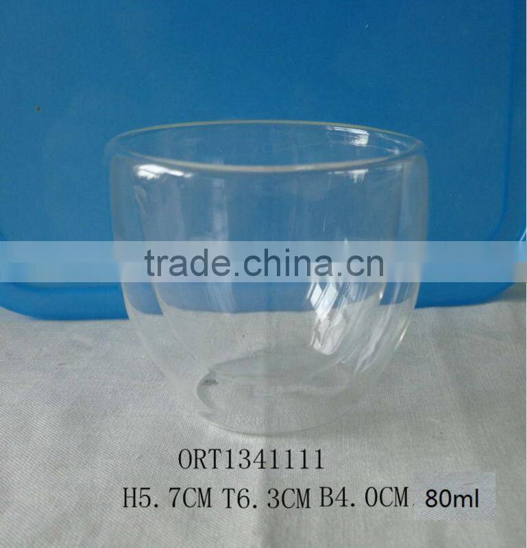 Double Wall Wine Glass Cup