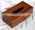 famliy decoration wooden tissue box