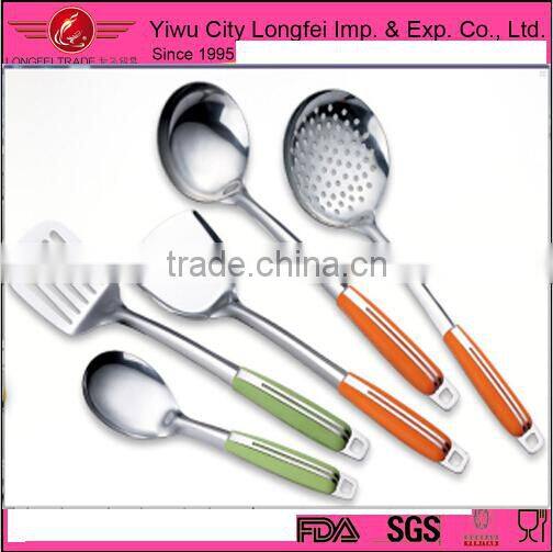 Stainless Steel Shovel Spoon With Platic Handle