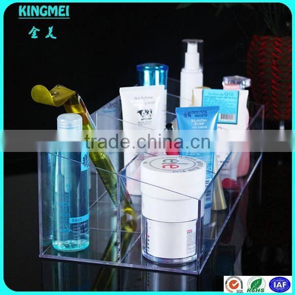 Makeup Display Cosmetics Organizer Clear Acrylic Display Box Storage Tabletop Storage Box For Jewelry