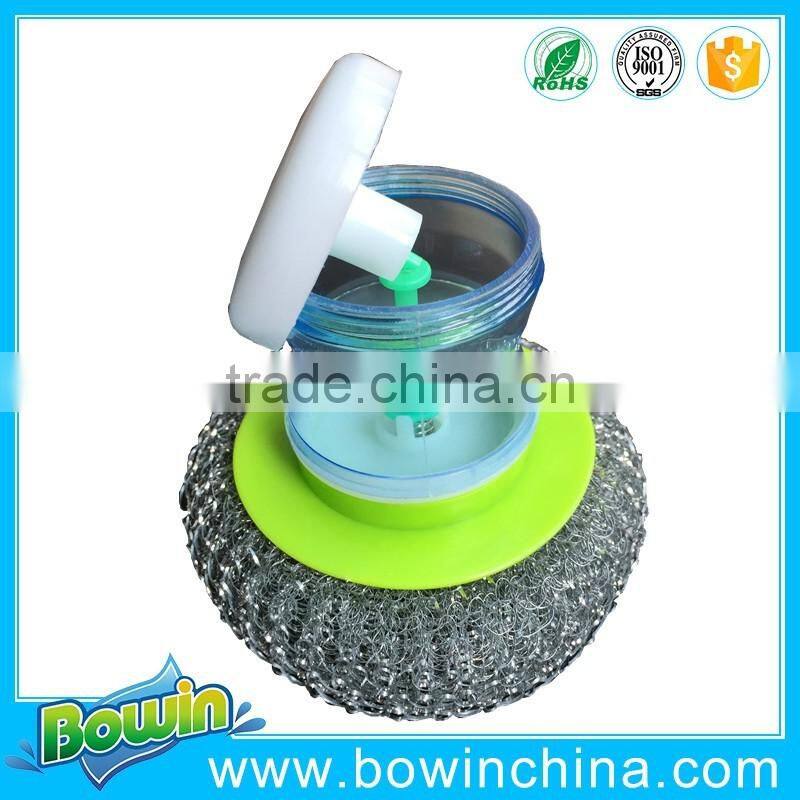 2016 hot sell spray Soap Dispensing Brush for ktichen as seen on tv
