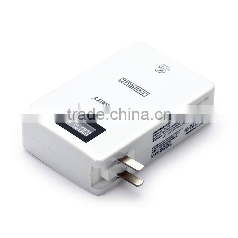 10000mAh portable power with digital display