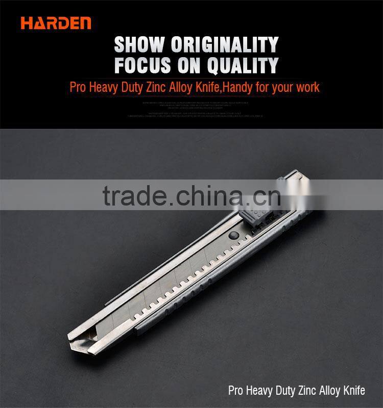 Professional Metal Zinc Alloy Knife Heavy Duty Knife
