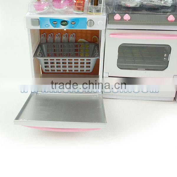 2014 play toy models set Intelligent kitchen toy kitchen set