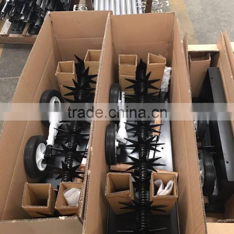 Towed Lawn Slitter/Tow Behind Spike Aerator/ Lawn rotary cultivator