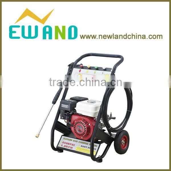 Gasoline engine high pressure washer/6.5HP 2600PSI 180Bar/high pressure portable washing machine