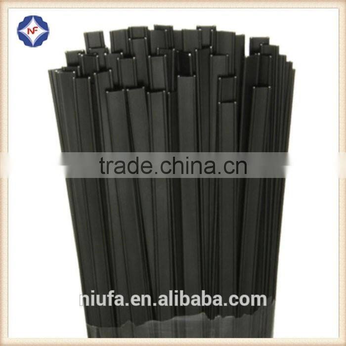 plastic double wire twist tie clip band tin tie