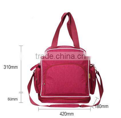 600D polyester best diaper organizer bag