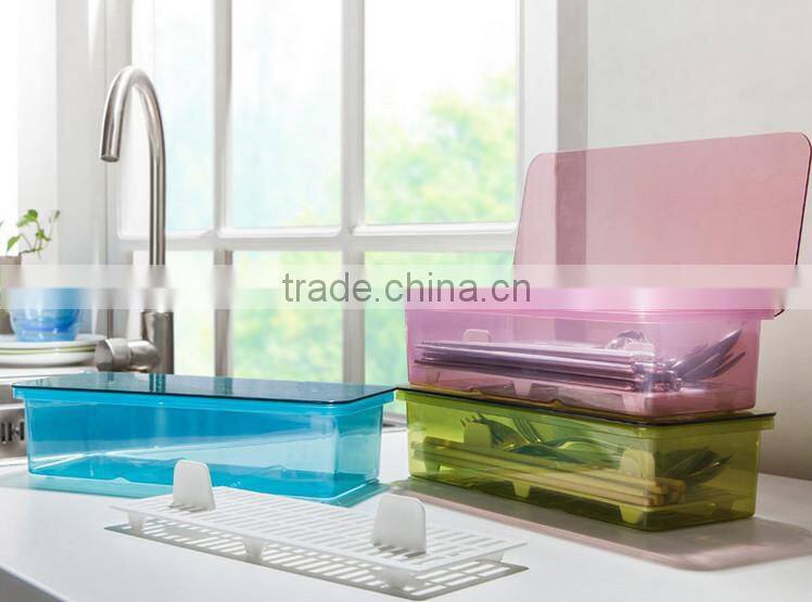 Custom Wholesale clear plastic storage box for chopsticks/plastic storage box/clear plastic storage box