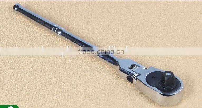 Berrylion Quality Spanner 1/4" Foldable Mirror Finished Ratchet Spanner
