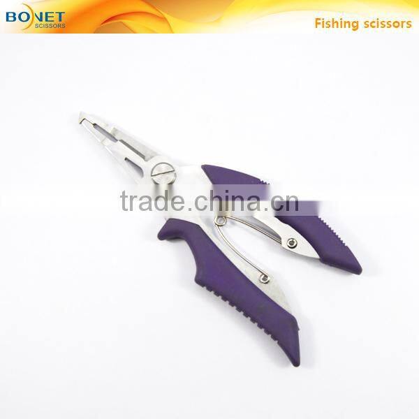 S91010A/B/C CE qualified 5-1/4" Professional colorful fishing curved plier set