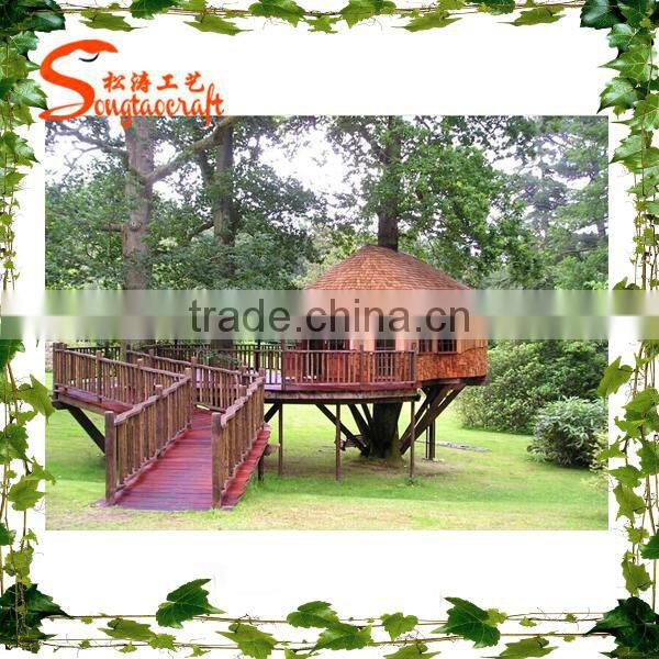 High-level design outdoor artificial tree house artistic simulation artificial tree house