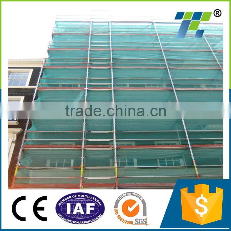 High quality green construction scaffold safety net