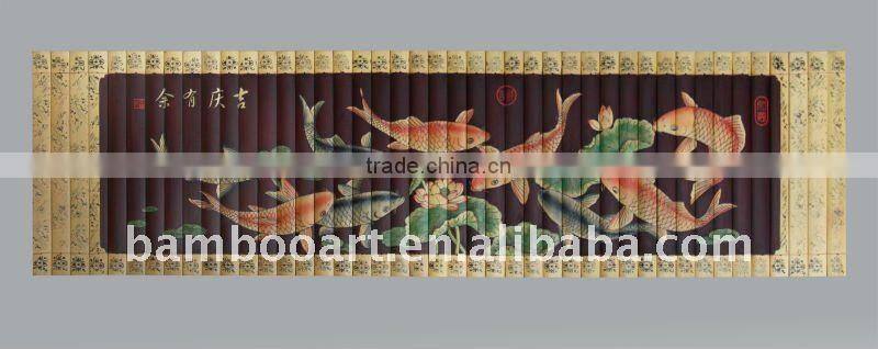 bamboo carving crafts (flower)