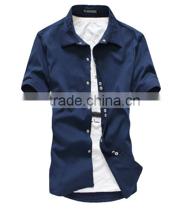 cotton casual shirt manufacture in Guangzhou