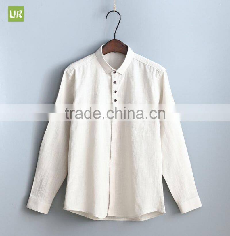 2017 factory manufacture Casual cotton long sleeve dress shirt and line shirts for man
