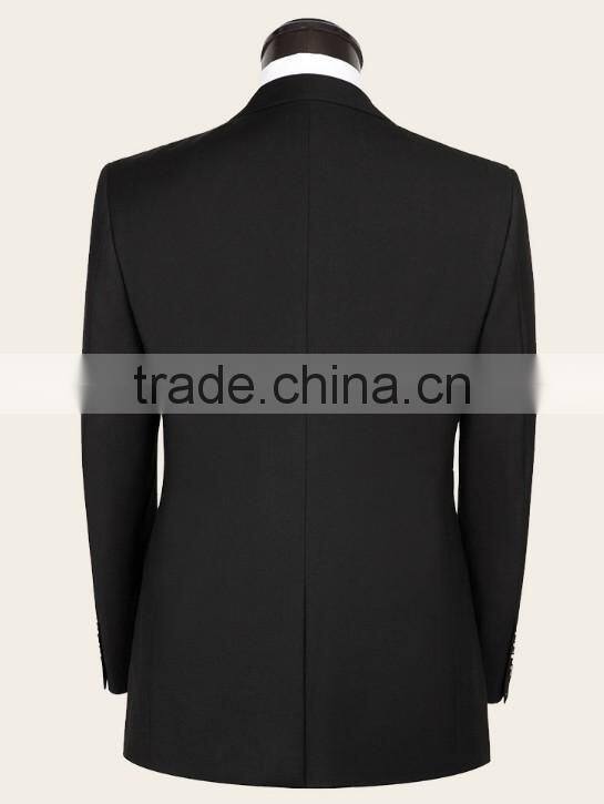 black coat pant latest design men's wedding suits