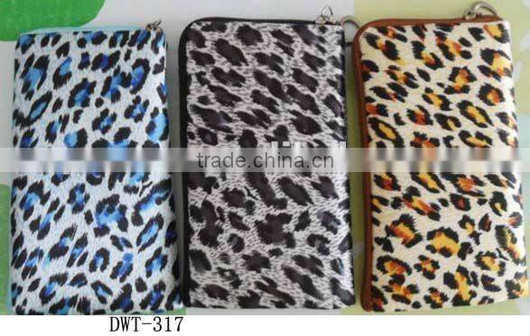 Fashion Popular PVC leopard phone bag