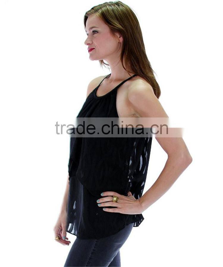 100 cotton gym black plain strap tank top camo tank top for women