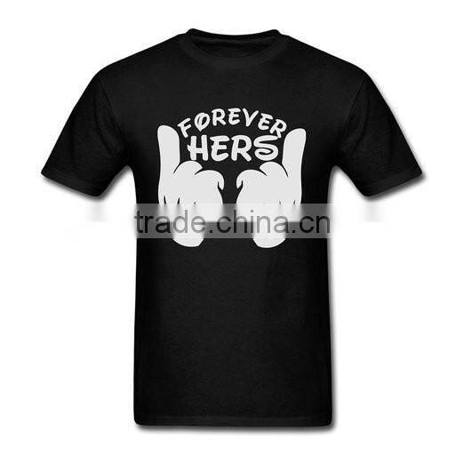 custom design CVC men t-shirt print