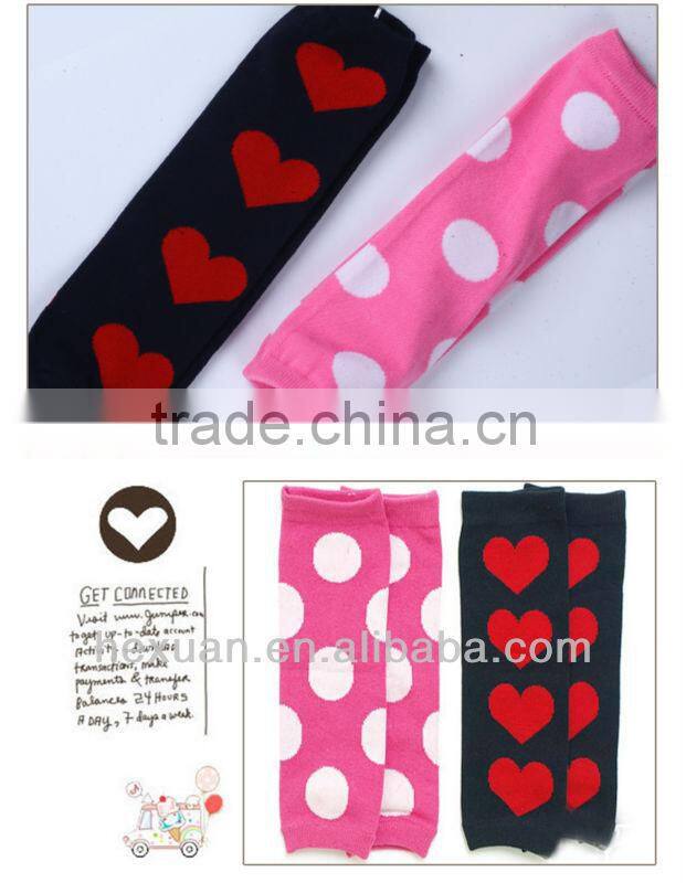 Hot sale adorable baby leg warmers knee high for kids