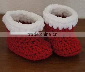 Christmas baby Santa Hat and booties