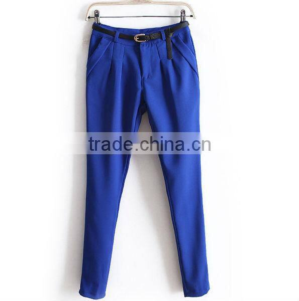 office women 70%cotton 30%polyester dress pants