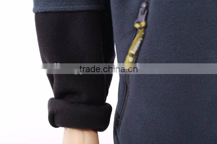 Men's polyester customized designs black winter coat