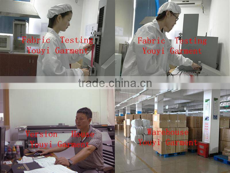 customized reflective orange drawstring hood oxford raincoat