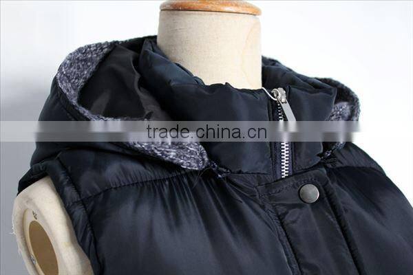 2015 White Womens Puffer Vest, Womens Waistcoat