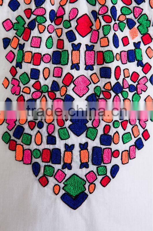 High quality casual dress indian tunic patterns