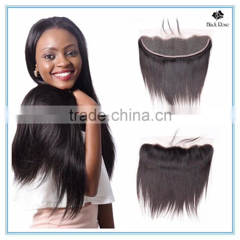 Black Rose Glueless Full Lace Human Hair Wig with Baby Hair