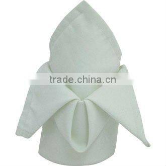 restaurant polyester table napkins for weddings 100% spun polyester napkins