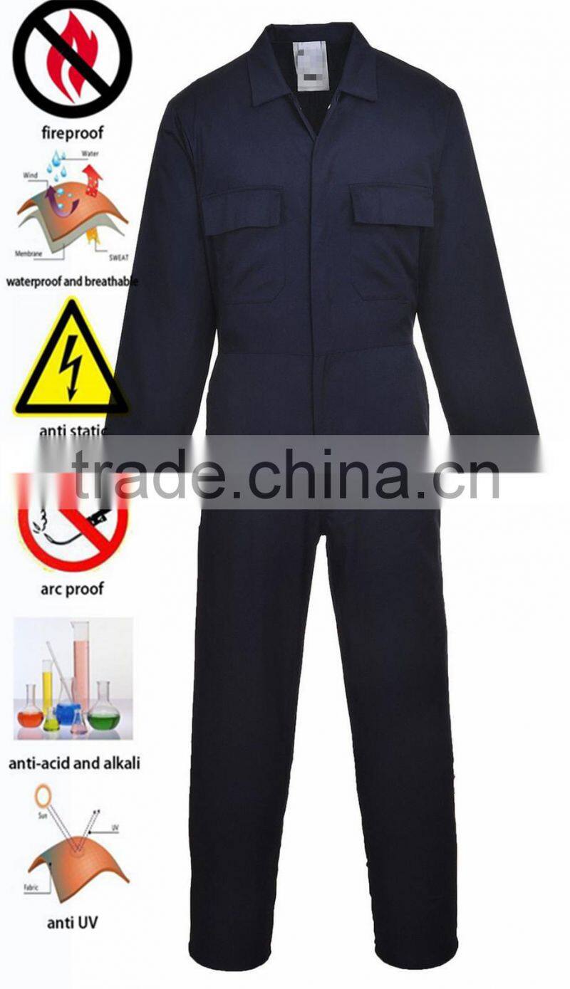 2016 Reusable Industrial Coveralls with flying suit