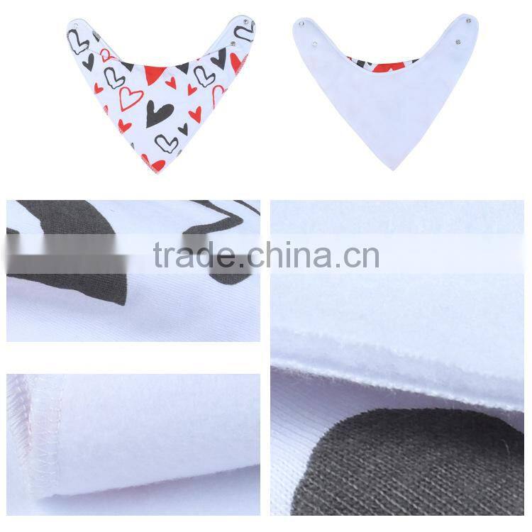 plain cotton baby bibs