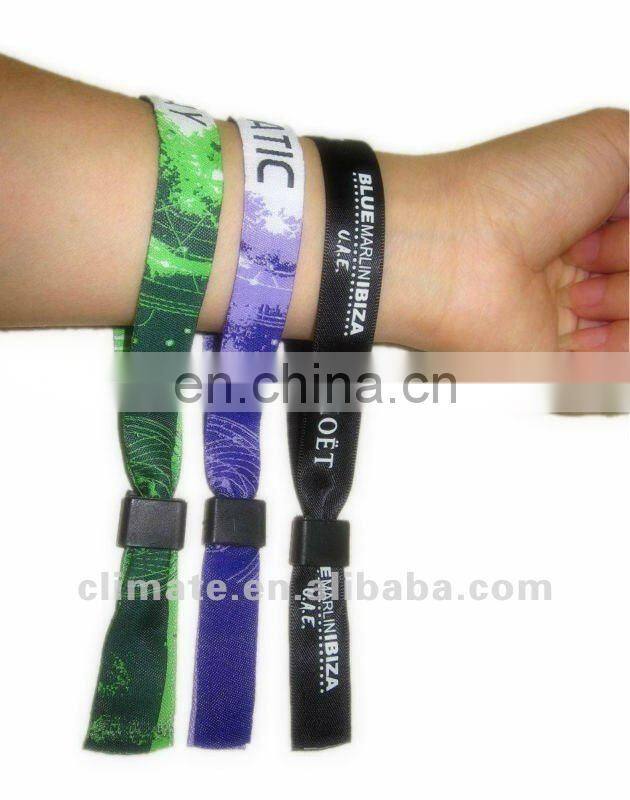 Festival wristband,woven wristband,label wristband,polyester wristband