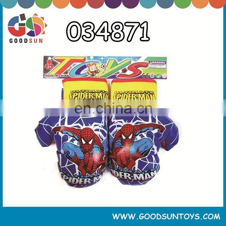 Mini sport cartoon gloves for kids for boxing set