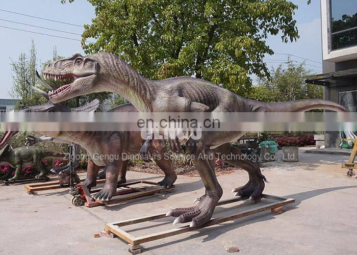 Outdoor Artificial Fiberglass Dinosaur Model