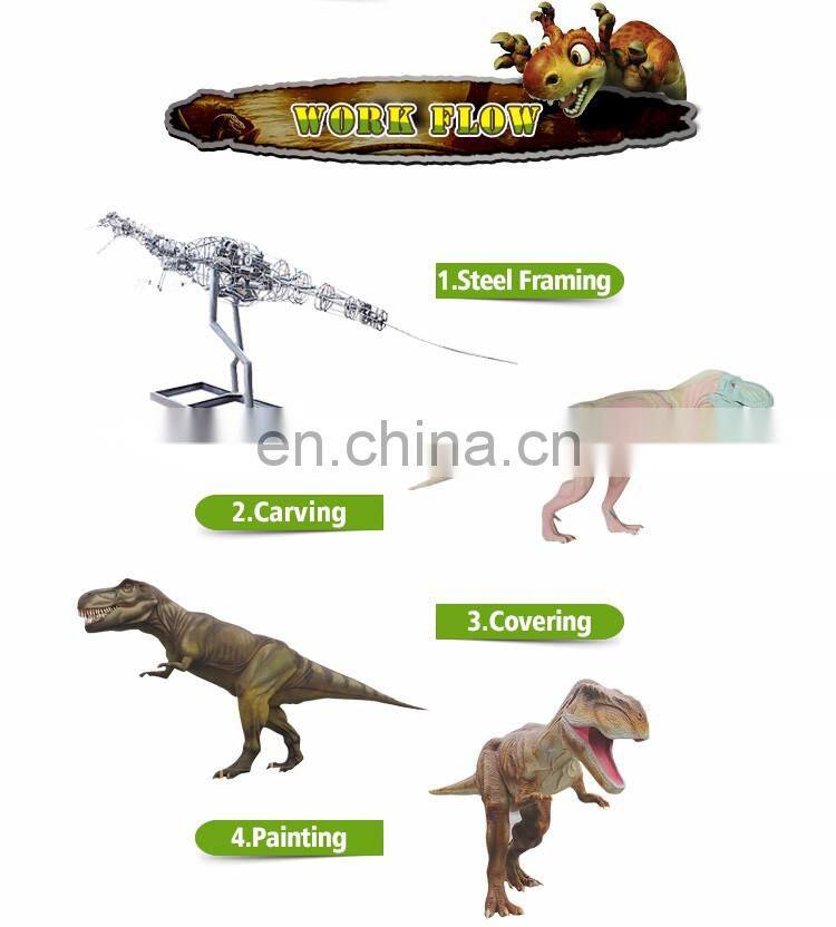 KAWAH High Simulation Dinosaur Park Animatronic Dinosaur For Sale