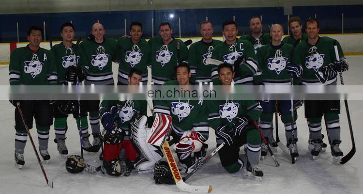 Customized blue quebec team jersey hockey jersey support embroidery/sublimation/printing