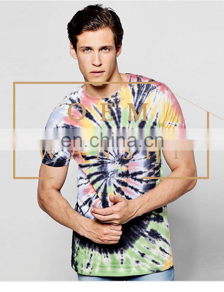 High quality summer short sleeve printing man casual t shirt