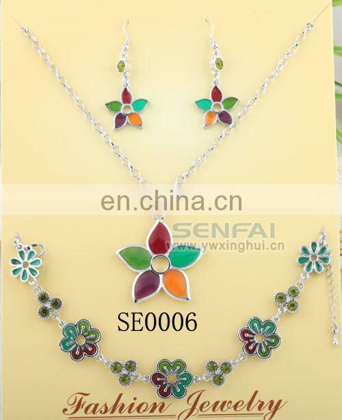 Wholesale costume jewelry lead and nickel safe alloy wedding jewelry for brides