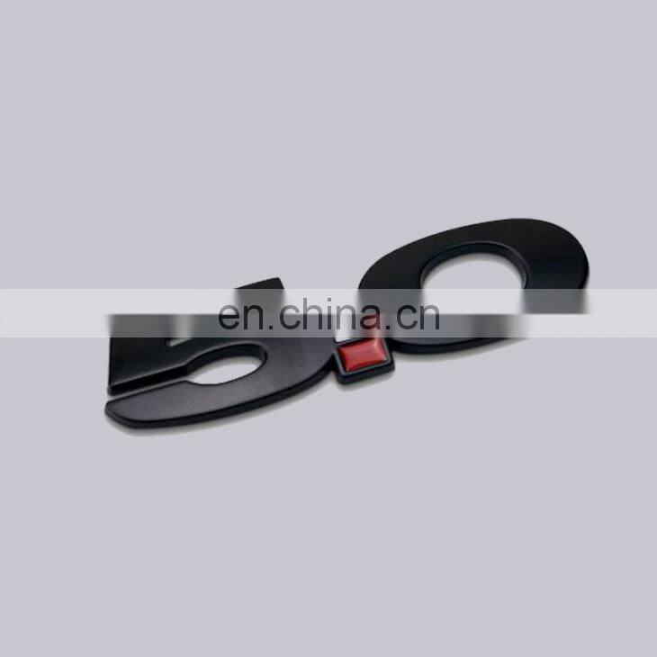 Professional OEM Items Heat Resisting And Watereproof Type Custom National Style Glossy Gold Metal Car Badge With Adhesive