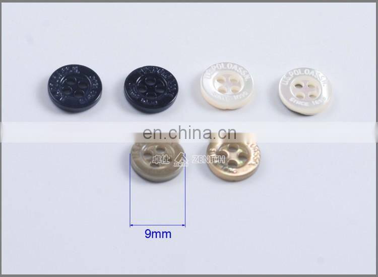 Quality Engraved Logo Shirt Trocas Button BN80062