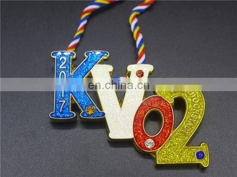 Hot sell die casting sport medallion manufacture of medal