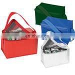 good quality nylon grocery tote shopping bag with exterior zipper pocket BAG061