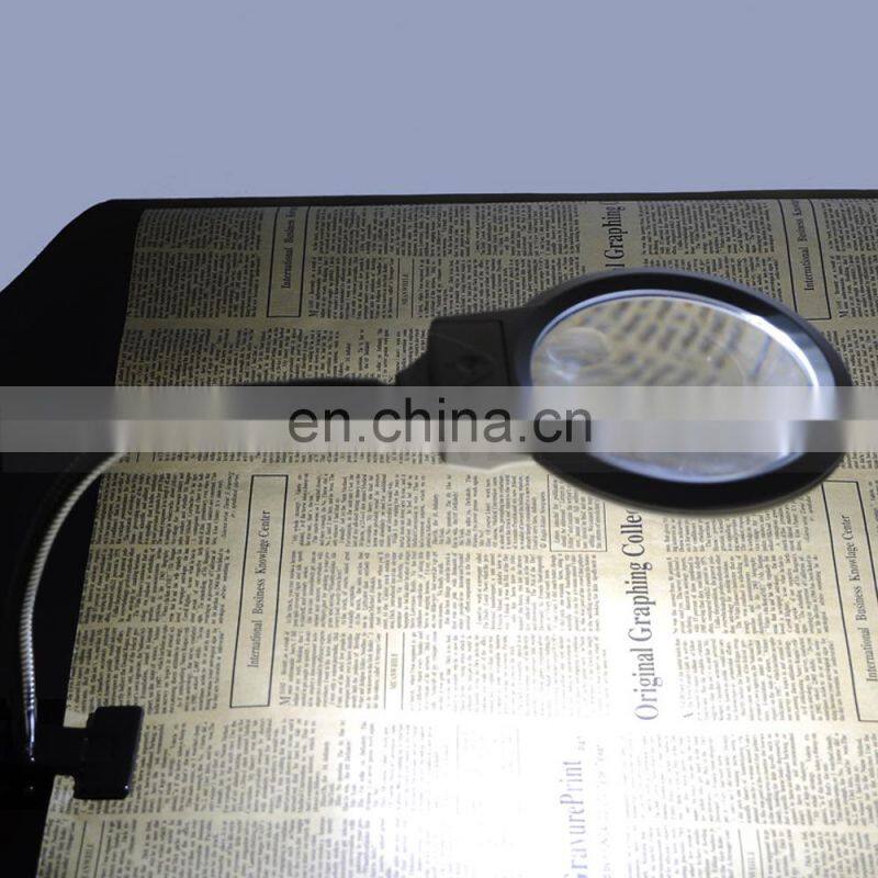 Clip Desktop Reading Magnifier with LED Light